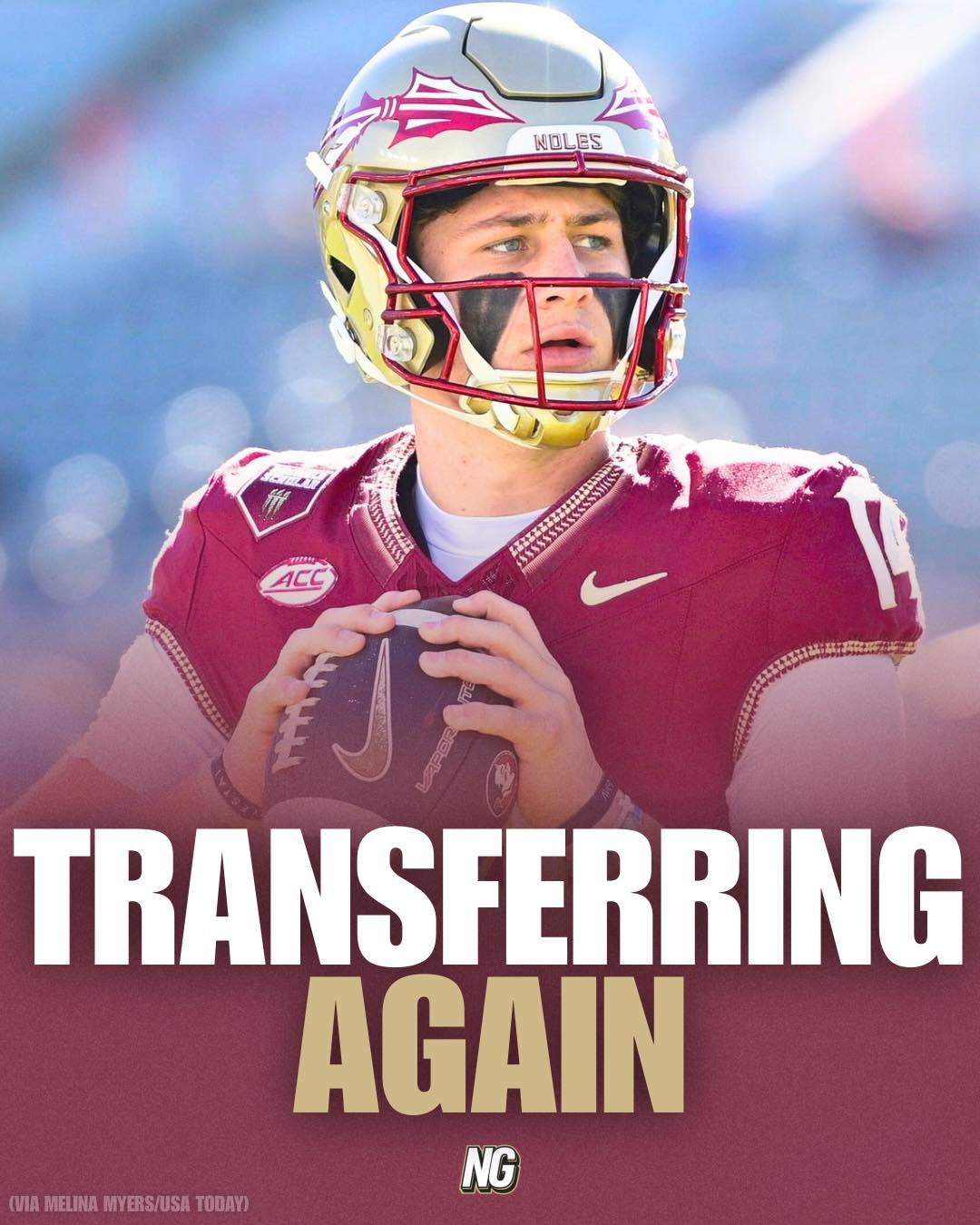 Nole - Former FSU 5-star QB is back in the transfer portal 😬 After ...