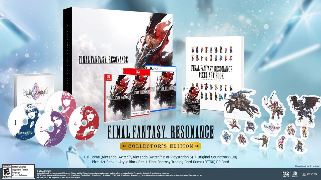 What are the contents of the Final Fantasy Pixel Remaster