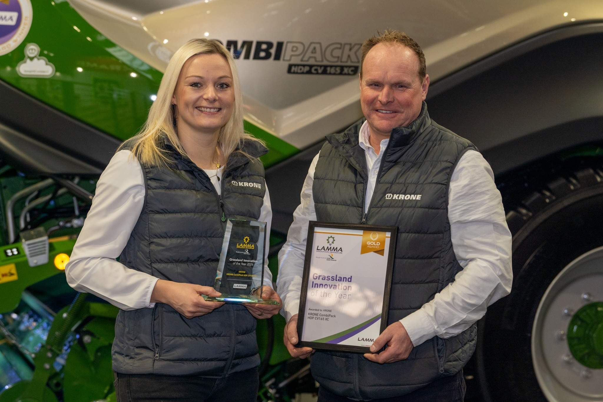 🏆Grassland Innovation of the Year 2026 KRONE CombiPack HDP CV165