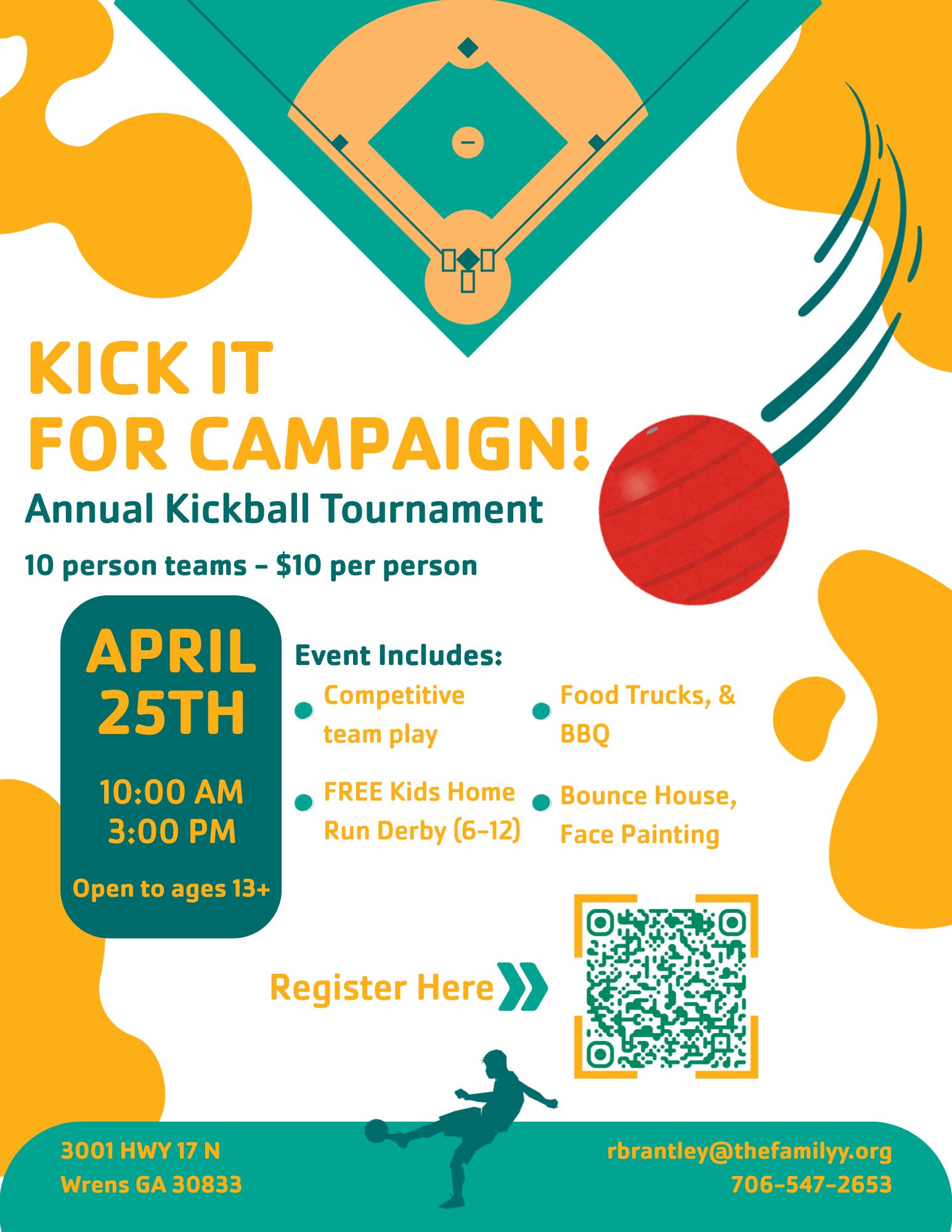 🥎🎉 Kick It For Campaign!... - North Jefferson Family YMCA | Facebook