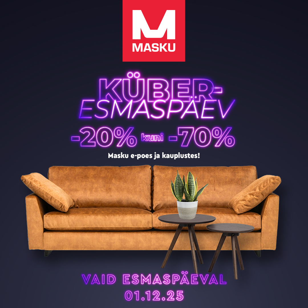 Masku - 🤩VAID TÄNA! Pikendasime Musta Nädala pakkumisi ühe päeva võrra ...