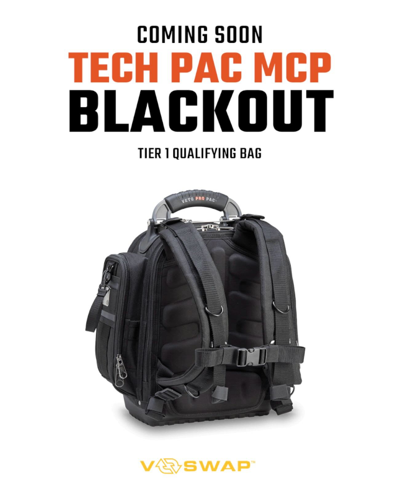 One bag. Endless loadouts. Coming ? TECH PAC MCP BLACKOUT ? The 