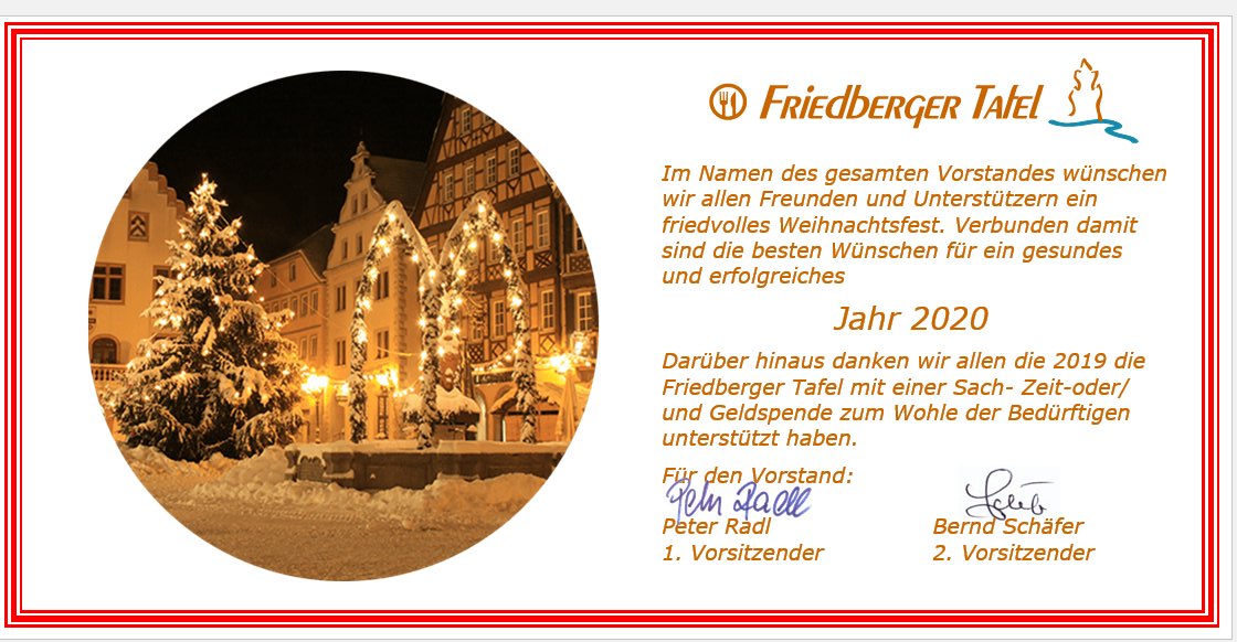 Friedberger Tafel E V Photos Facebook