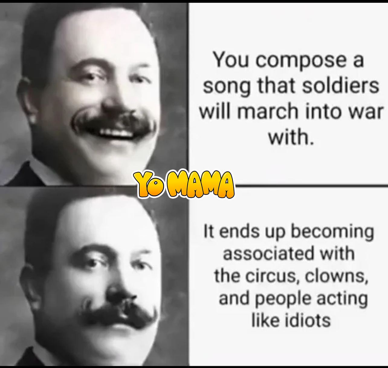 Yo - Poor Julius Fučík really said, “Let me compose something powerful ...