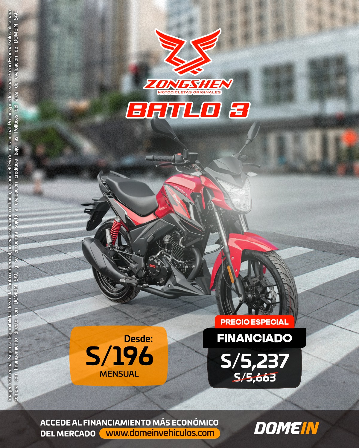 アレックス 🏍️ ¡La Batllo 3 de Zongshen está esperando por ti! Potencia y