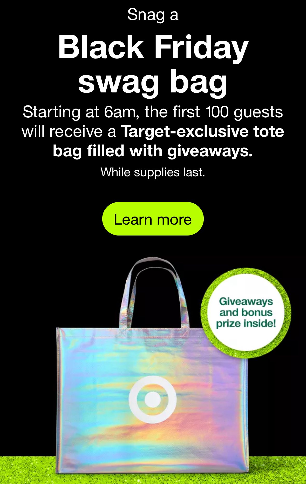 🎯 Target is giving out SWAG BAGS... - Bargain Busters Deals | Facebook