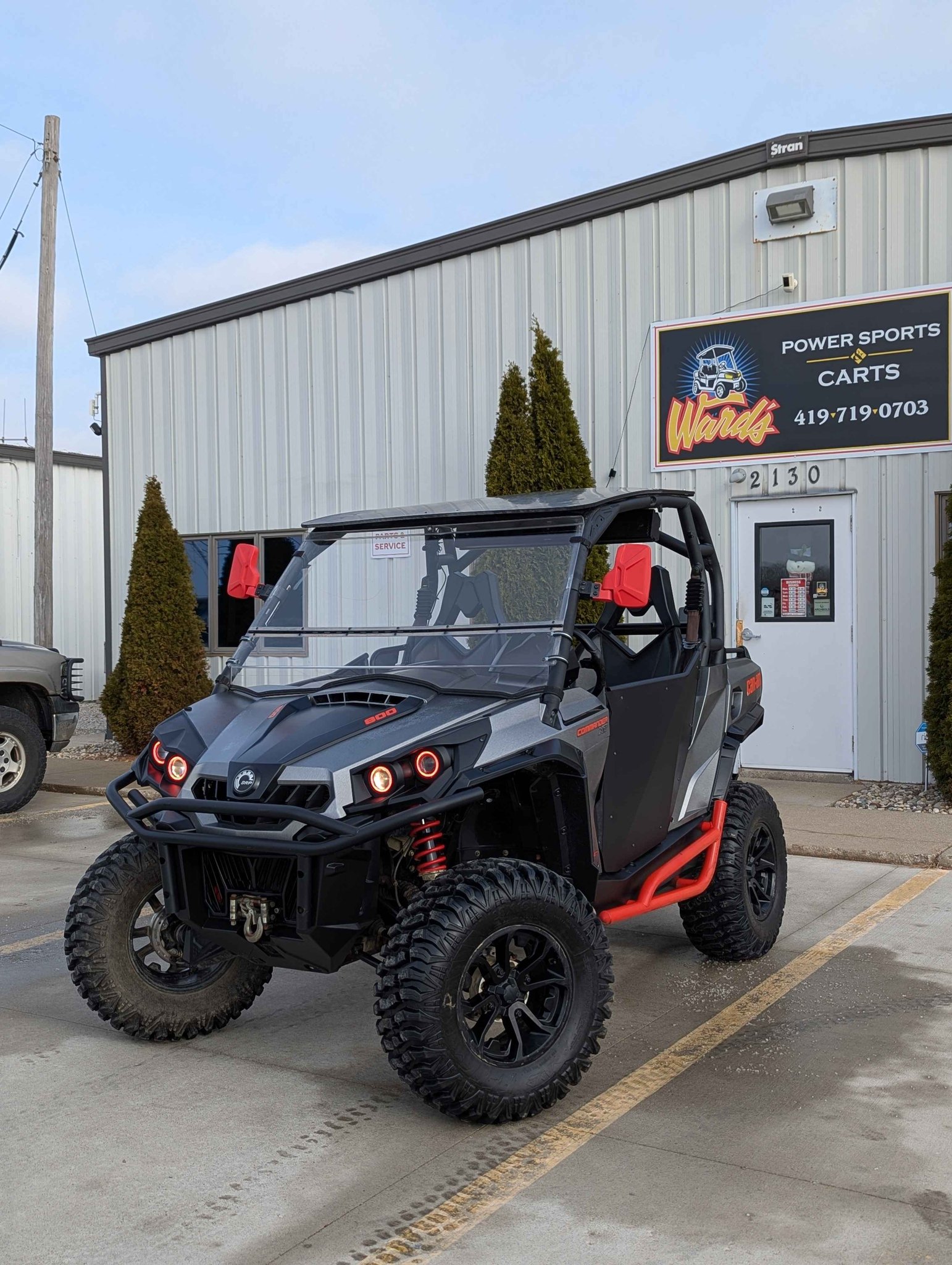2016 Can-Am Commander 800 Rotax 4x4 UTX SXS Side by Side Lifted Gray ...