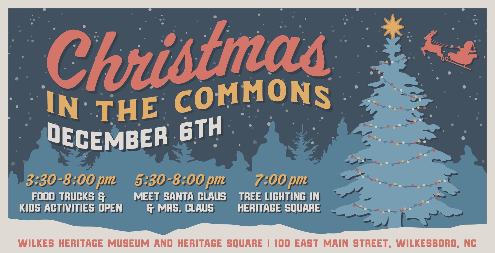 🎄 We’re Just THREE WEEKS... - Historic Downtown Wilkesboro | Facebook