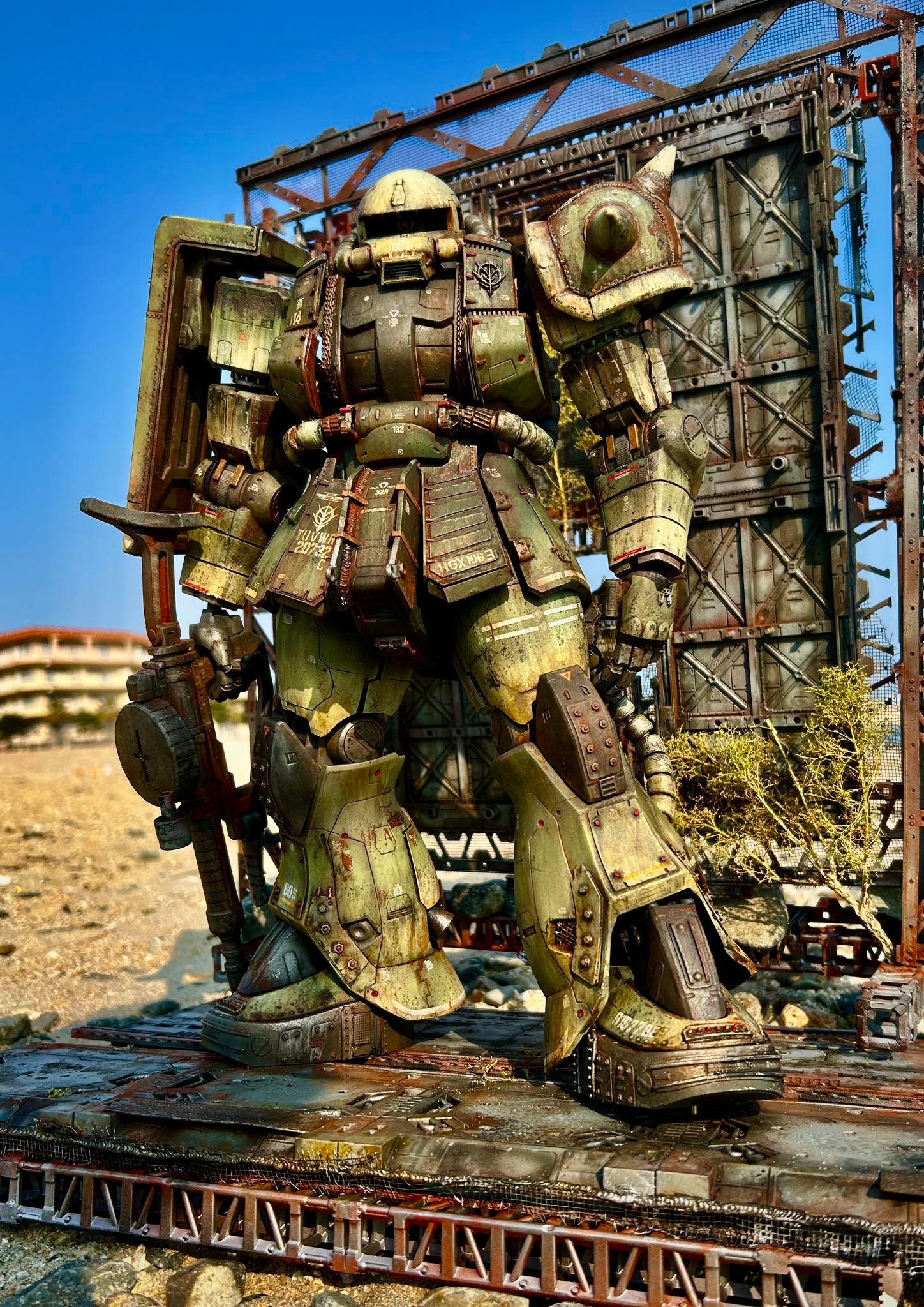 Zaku Model Showcase
