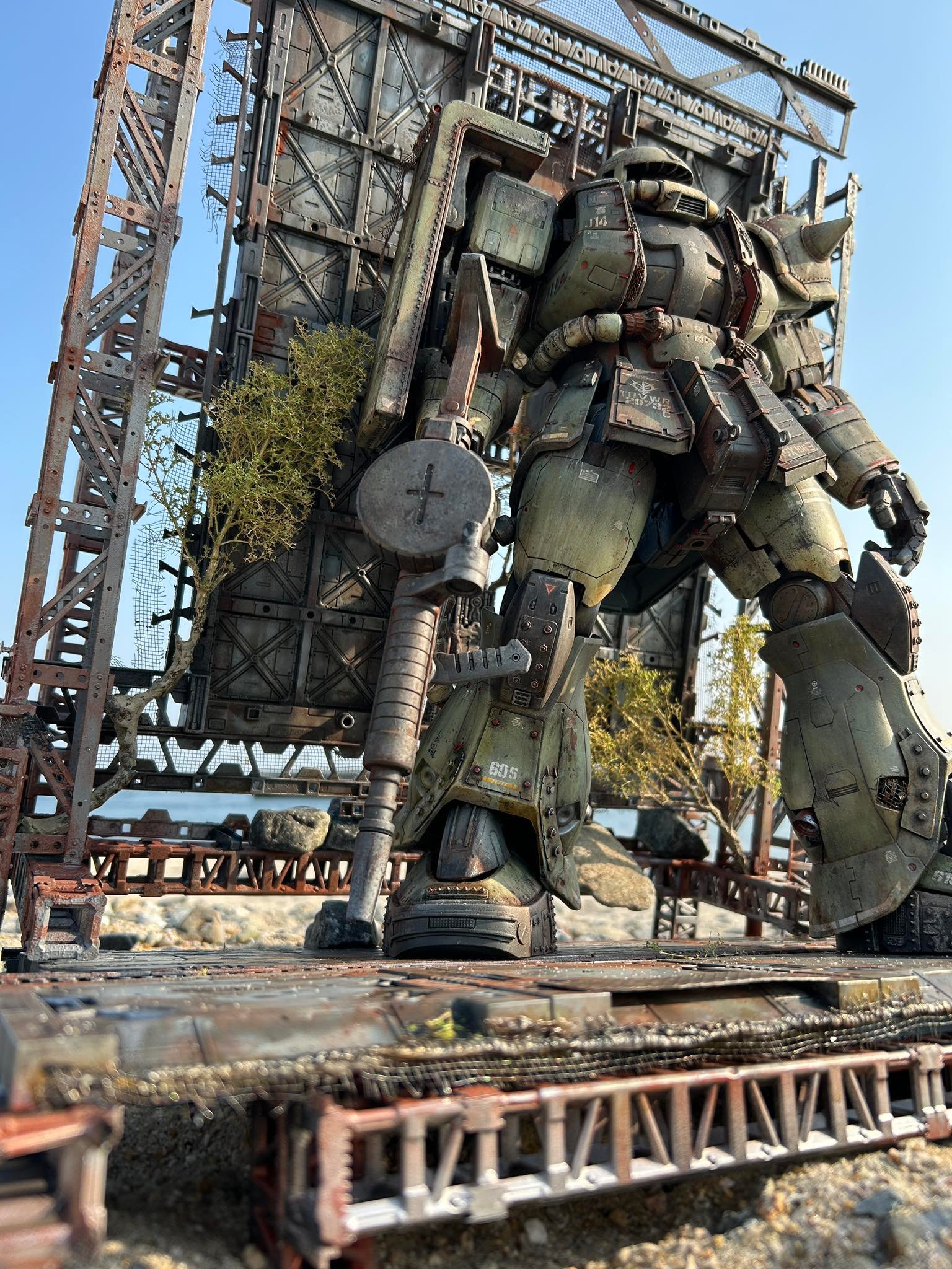 Zaku Model Showcase