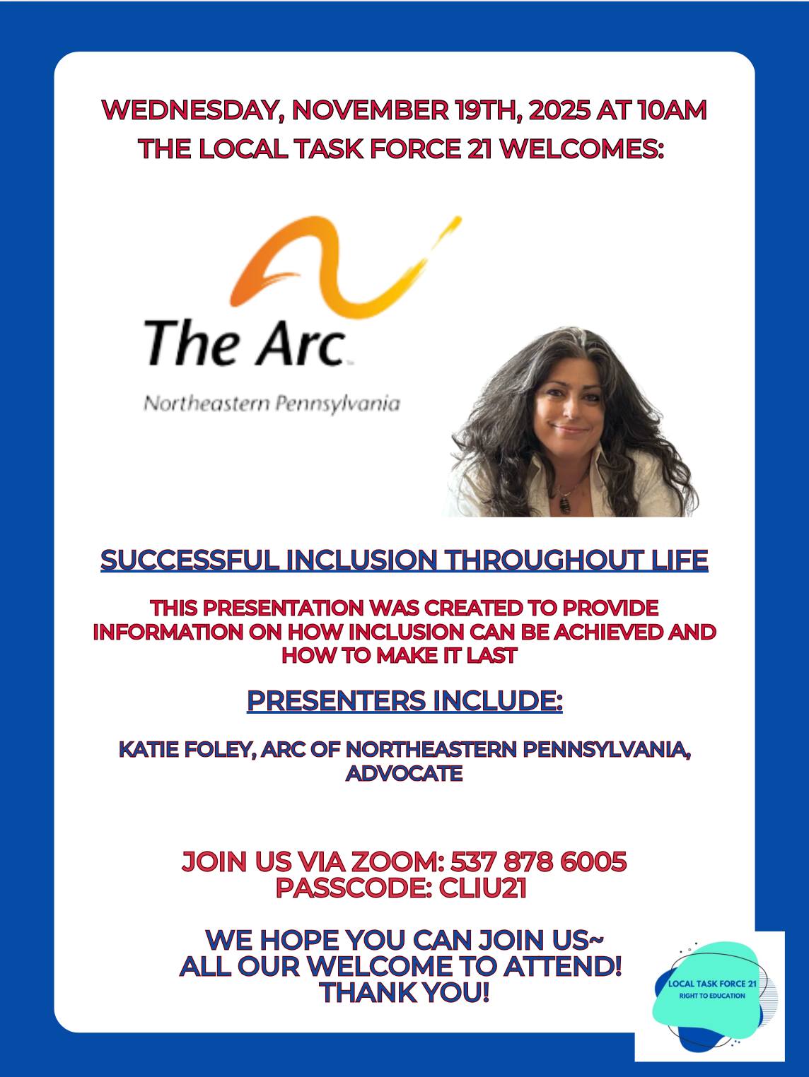 Local Task Force 21