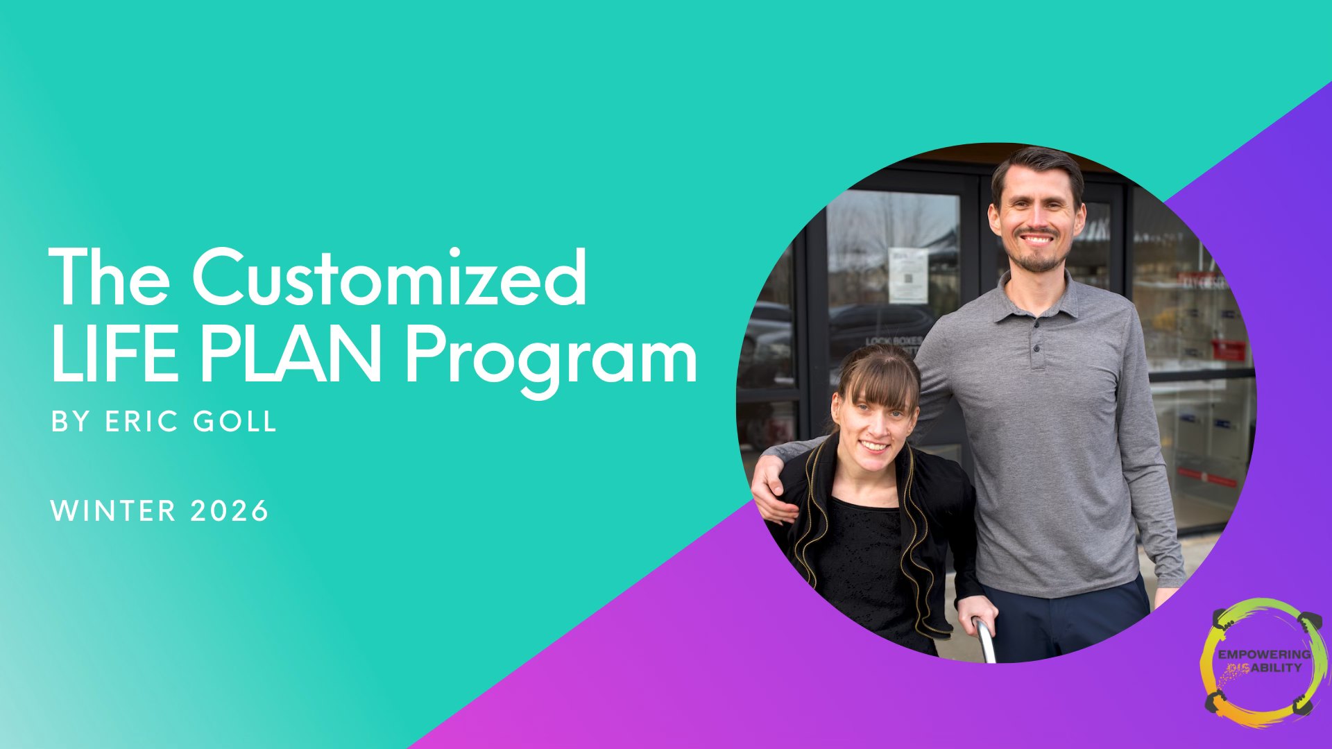 Customized Life Plan Program (Winter 2026) | Facebook