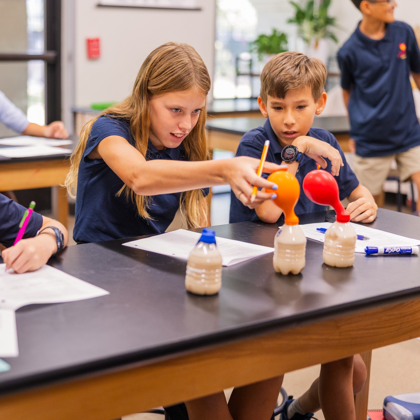The Saint - In Dr. Hong's Life Science class, 6th grade students tested ...