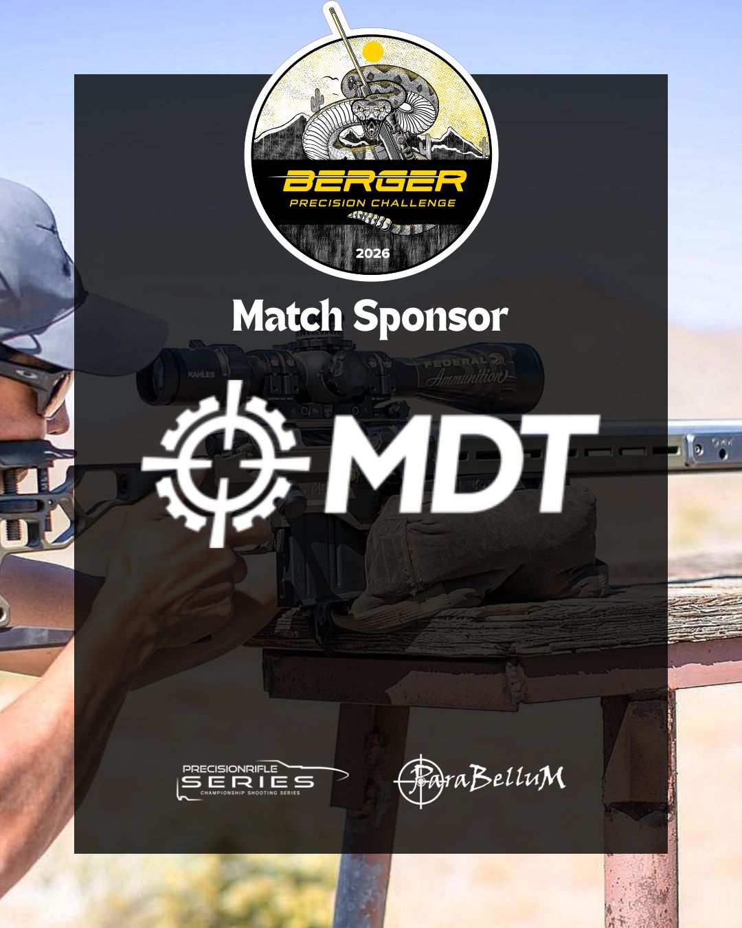 AZ - We’re proud to welcome MDT Sporting Goods as a sponsor of the 2026 ...