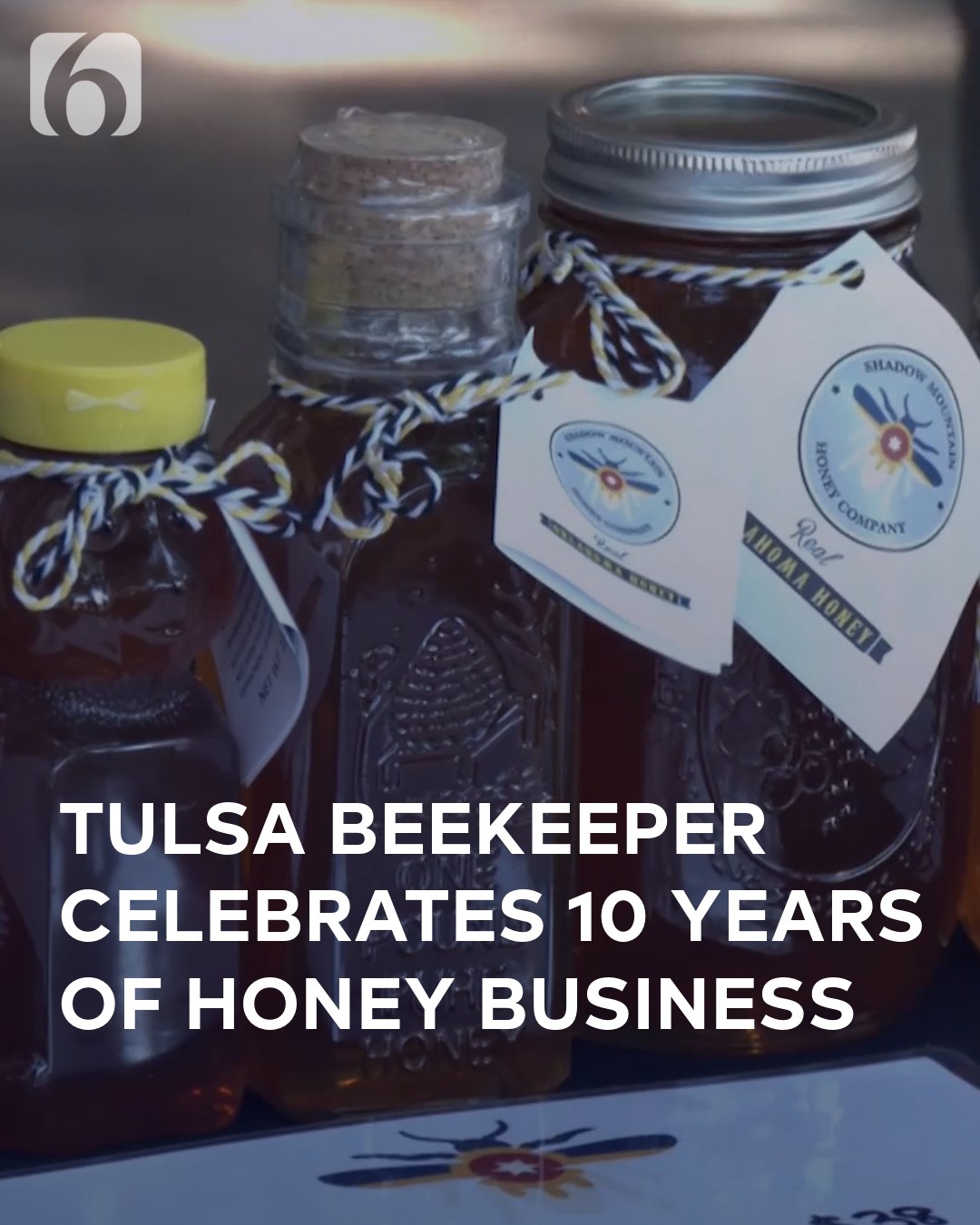A local beekeepers marked the 10th anniversary of his Great Tulsa