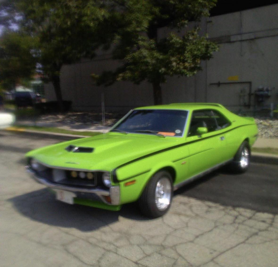 Randy Hensinger - My 1970 BBG Javelin with all 3 spoilers, Chin
