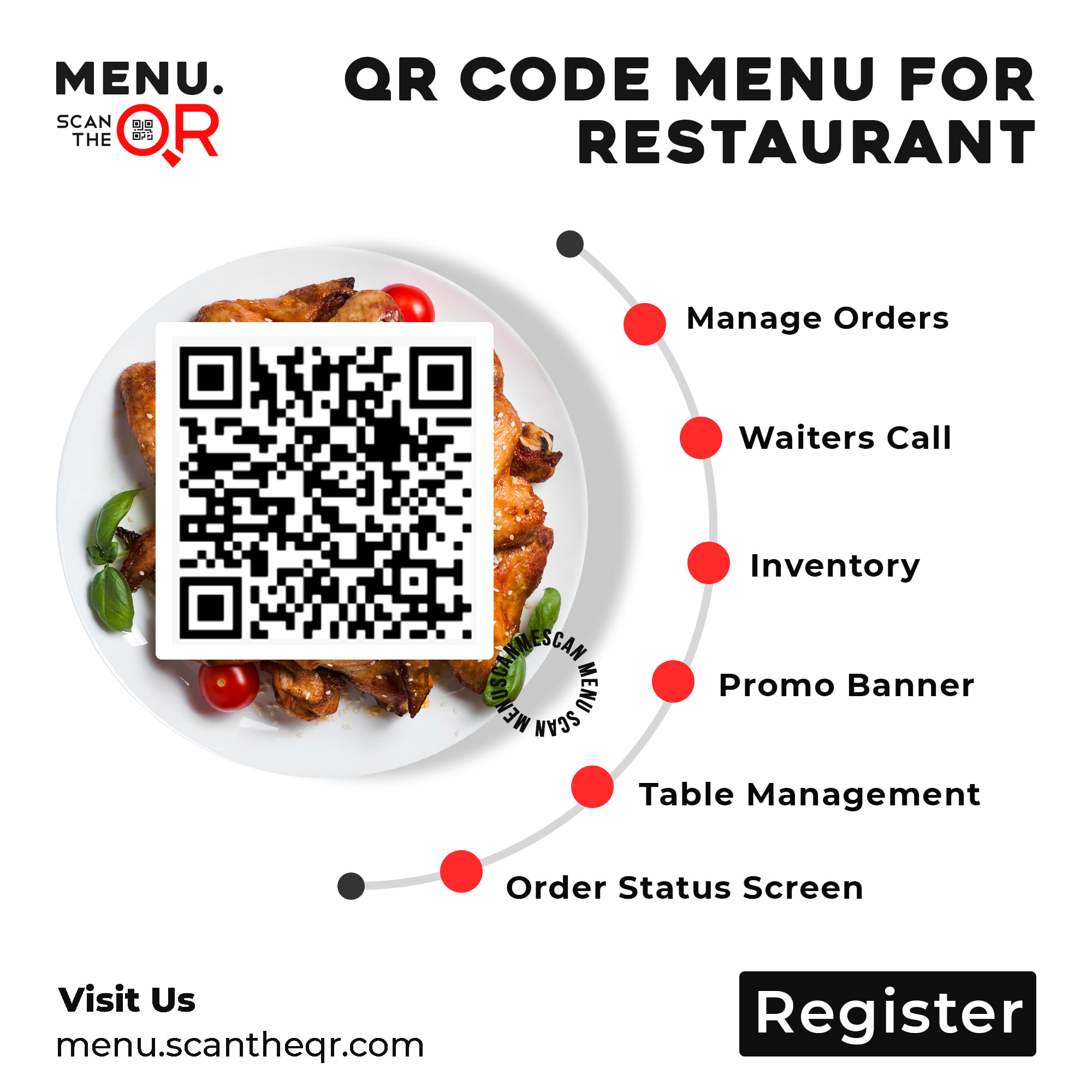 Scantheqr - QR Code Menu and Order Management for Restaurants. Qr Code ...