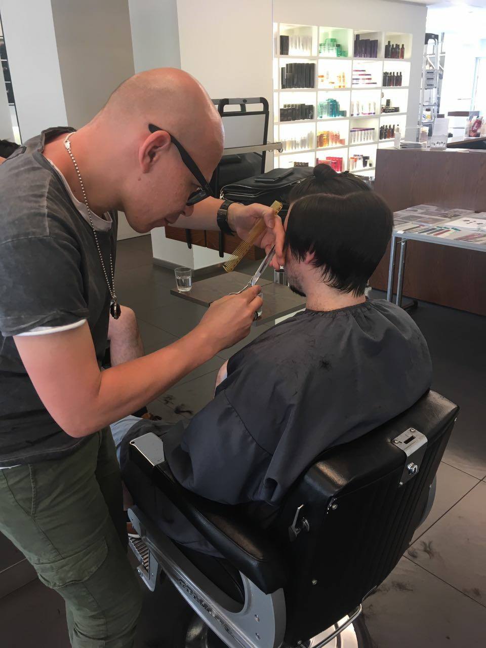 ABC MEN - Cutting the Sassoon Way. #Barbering #sassoon