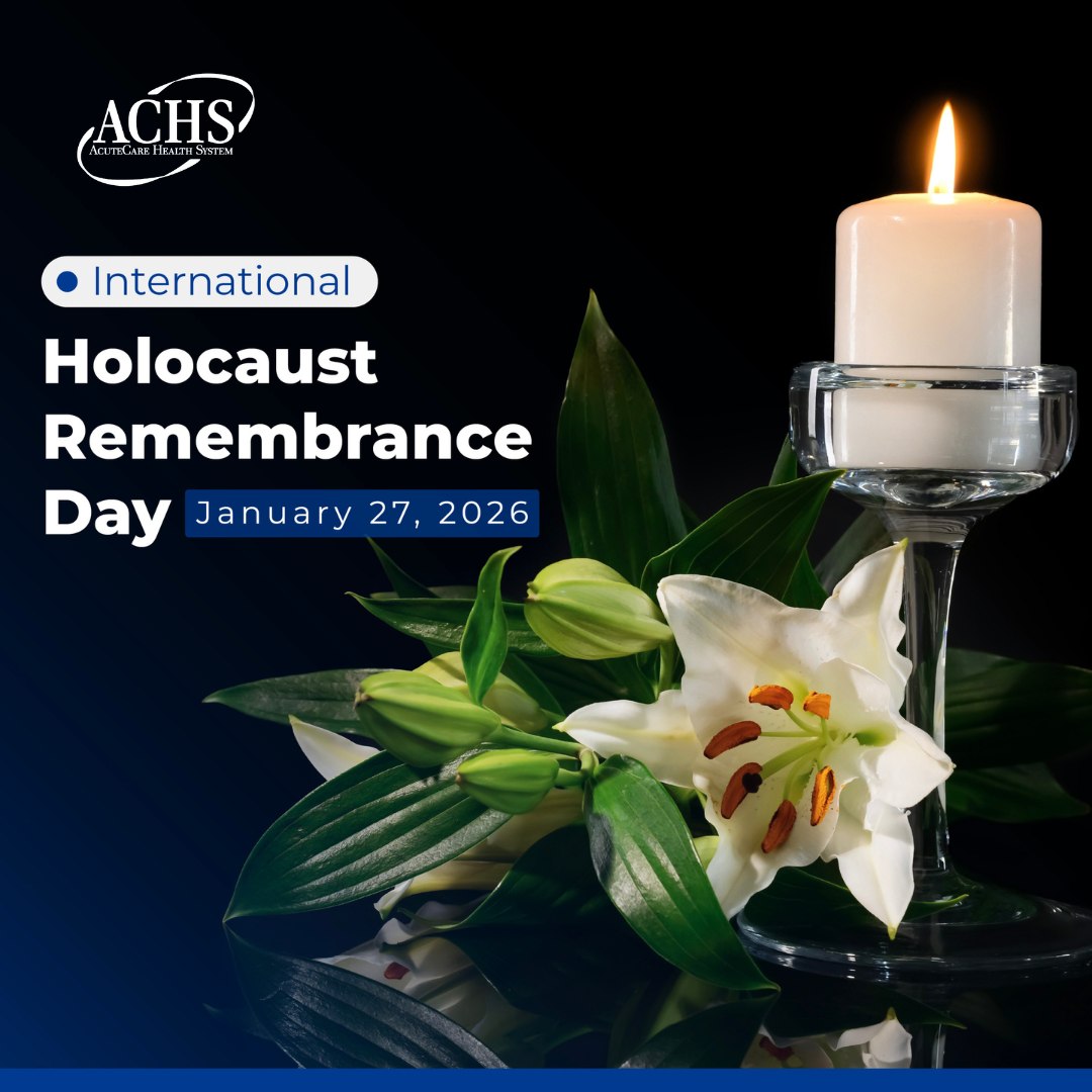 AcuteCare - Today, we honor the memory of the six million Jewish lives ...