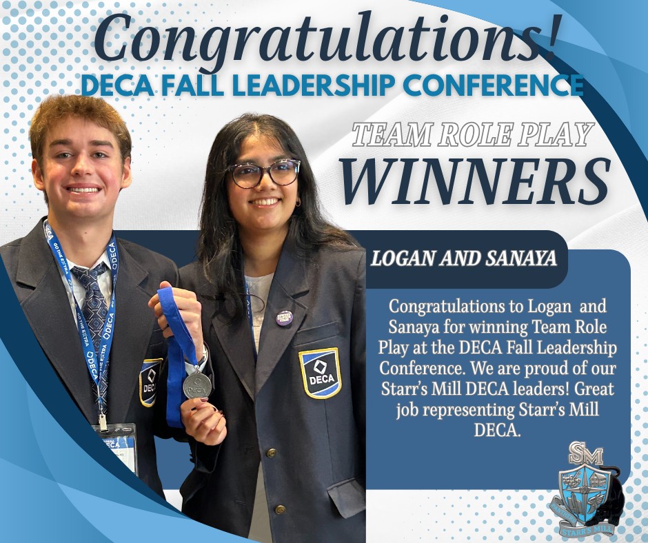 Congratulations to Logan and... - Starr's Mill High School | Facebook