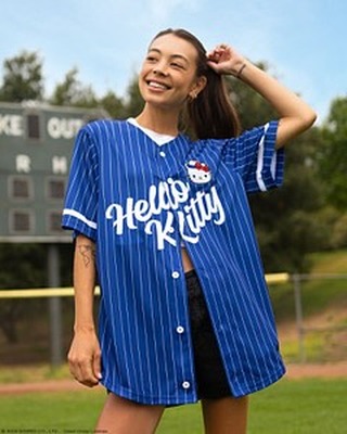Hello Kitty in Dodger Blue 💙⚾️ Going to the Dodger Parade on