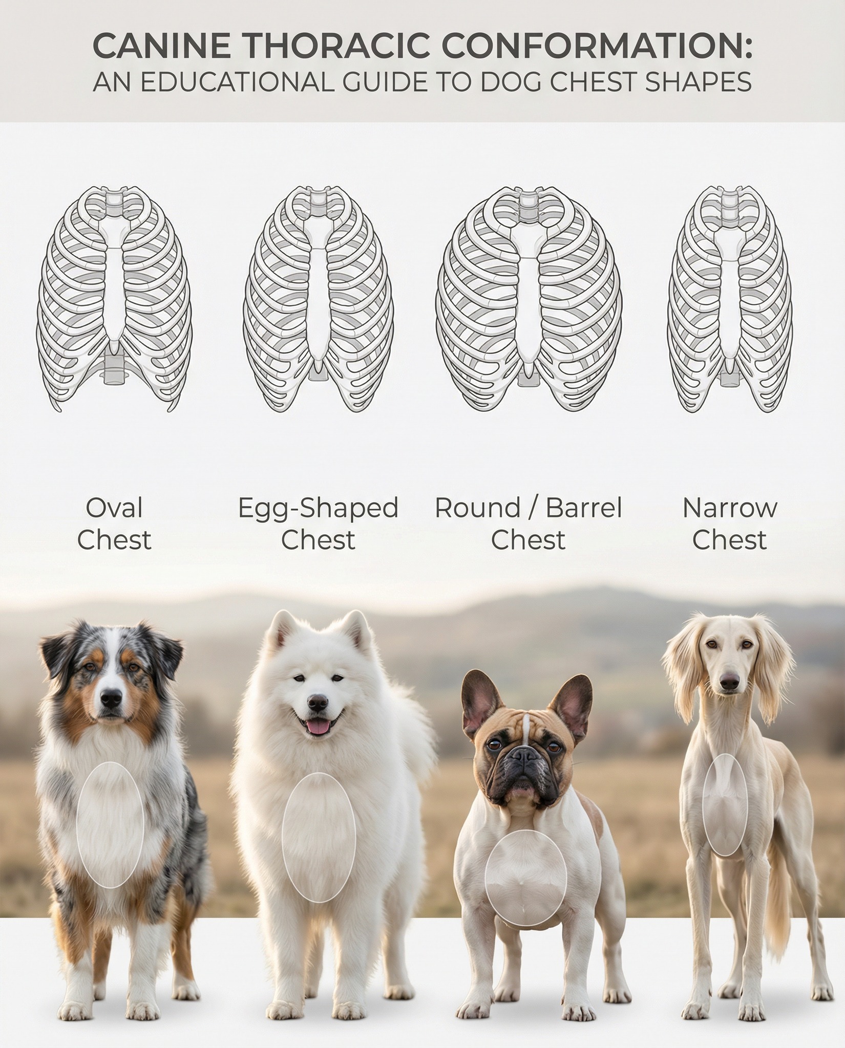 Genius - Dog Chest Shapes Explained | Facebook