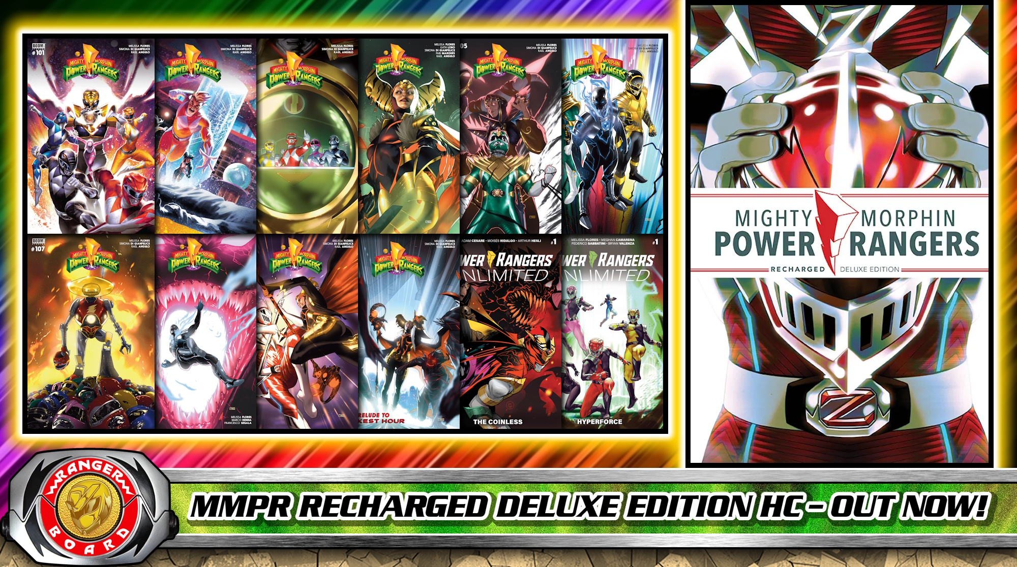 RangerBoard - OUT NOW - BOOM! Studios' Mighty Morphin Power Rangers ...