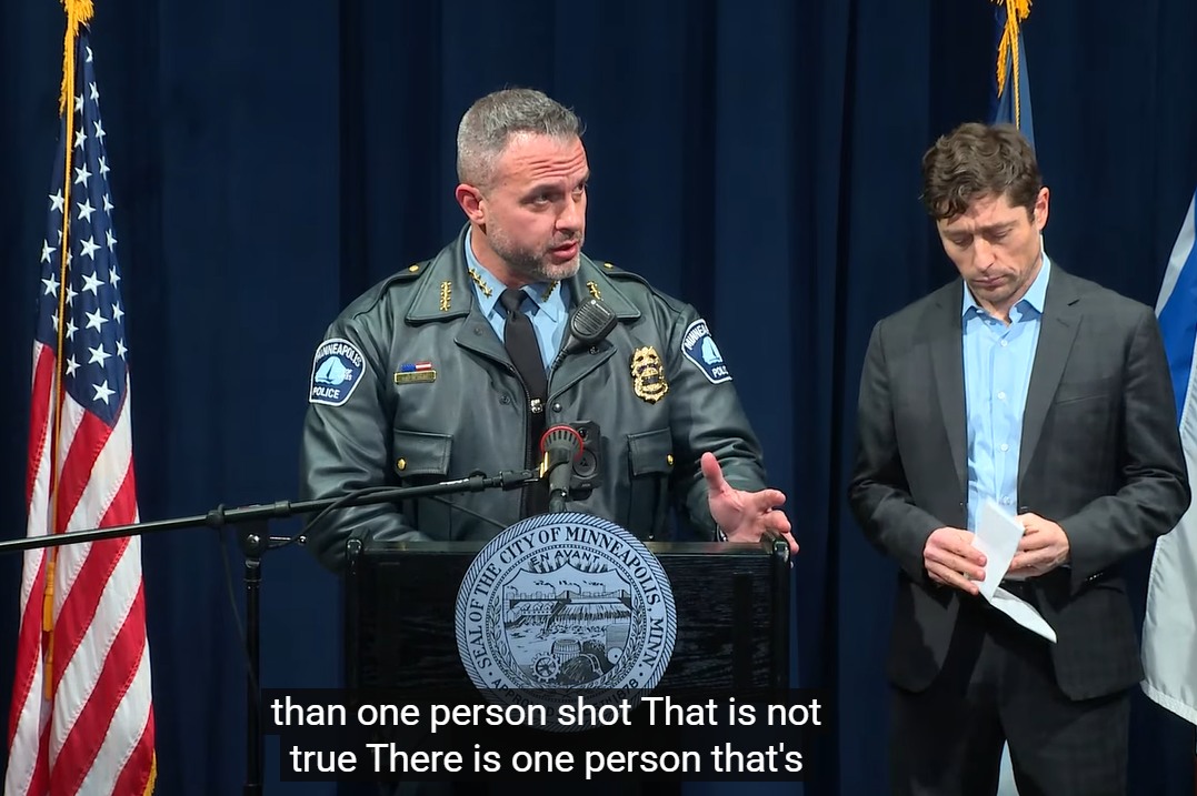 North - Minneapolis Police Chief Brian O'Hara confirms that only one ...