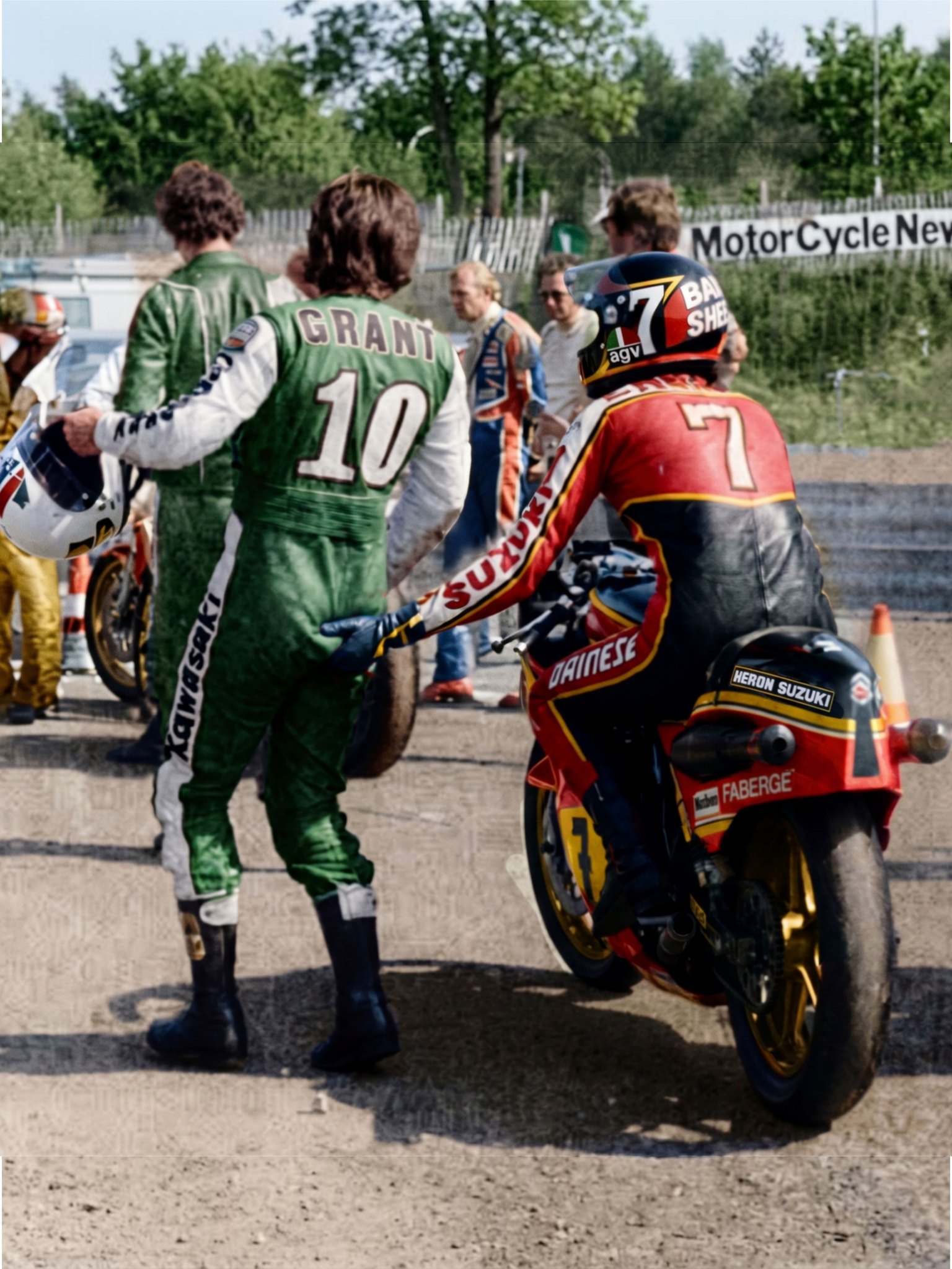 Scott Russell Muzzy Kawasaki zx7r WSBK 1993 world champion