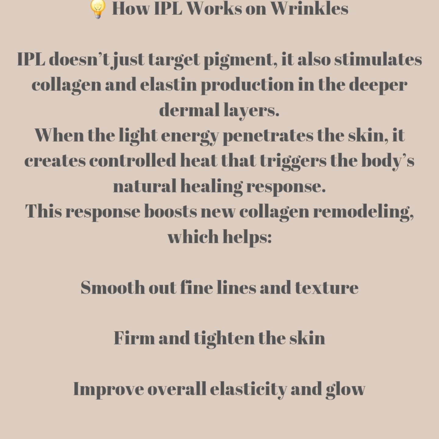 Did you know how IPL actually works?... - Esthetics By Teale | Facebook