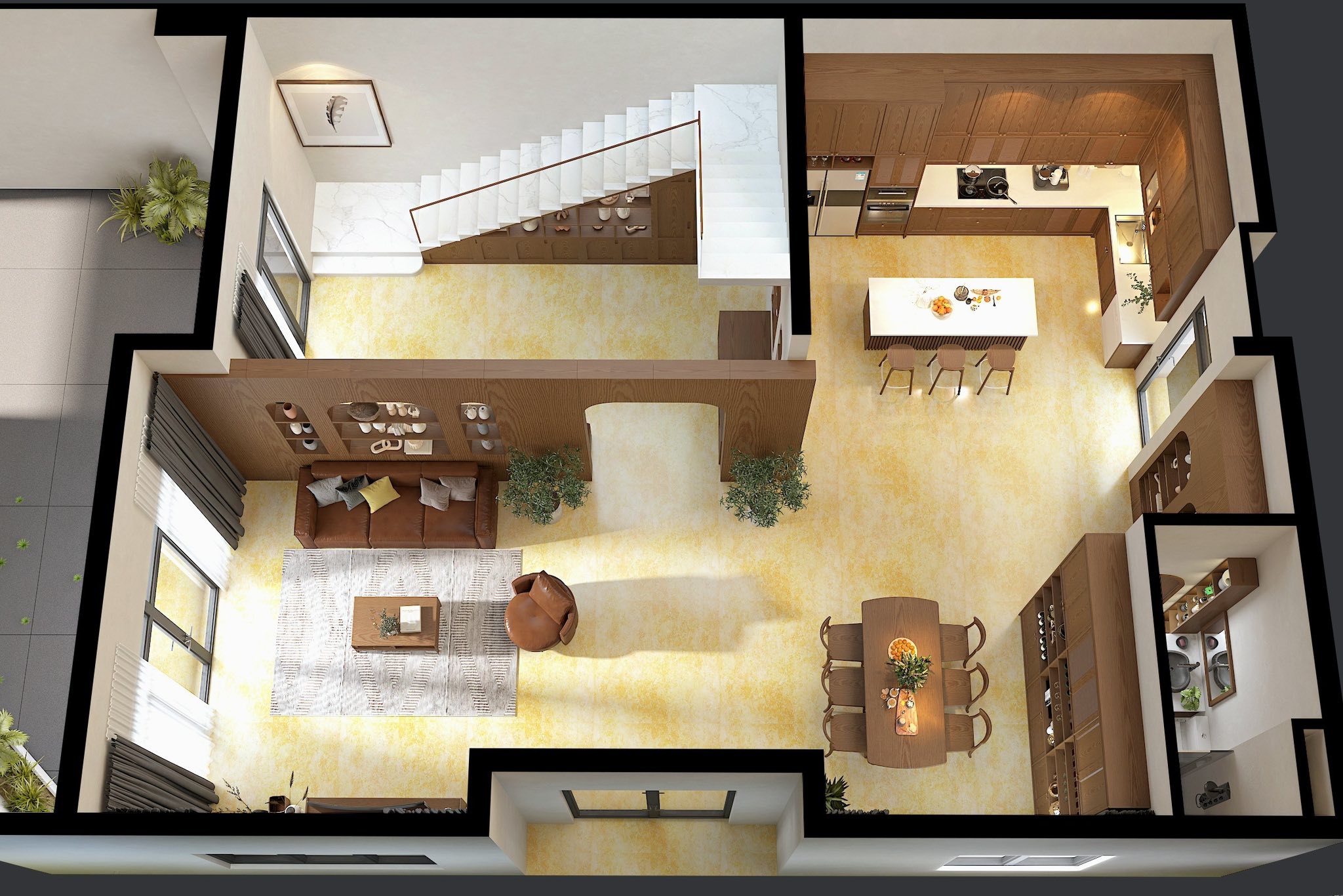 Vẽ phối cảnh 3D giá rẻ HCM | Ho Chi Minh City