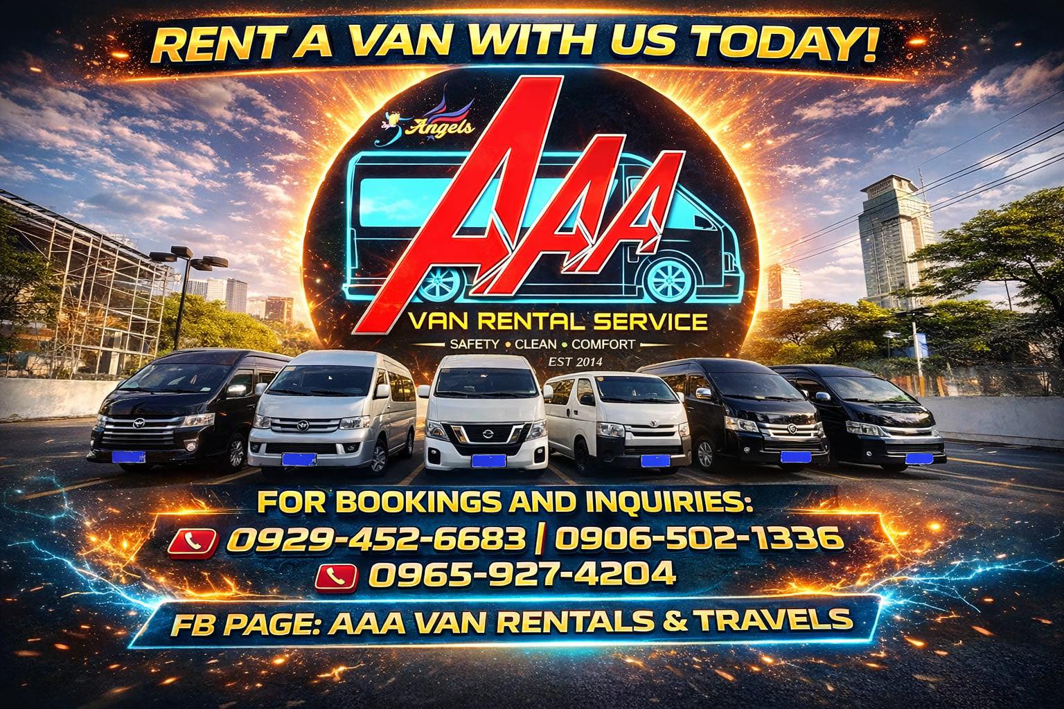 AAA Van Rentals and Travel | Manila