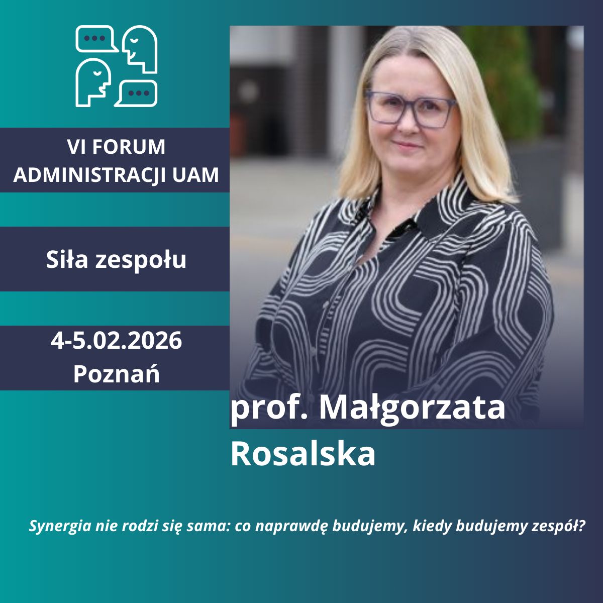 Wydział - VI Forum Administracji UAM 