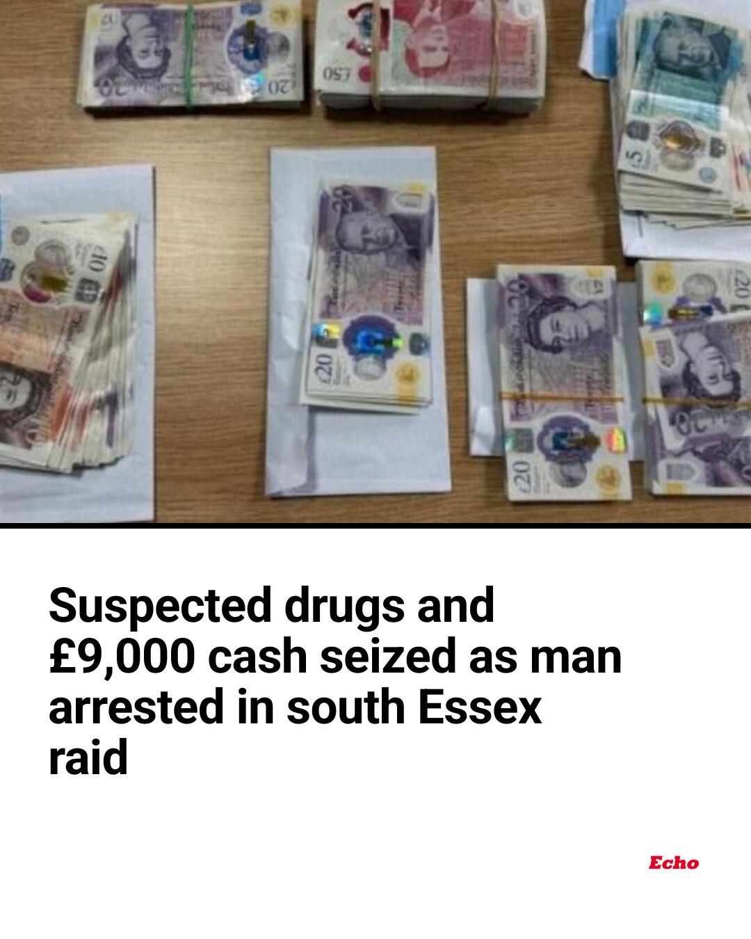 Echo - 🚨A massive stash of cash was discovered at the address👇 | Facebook
