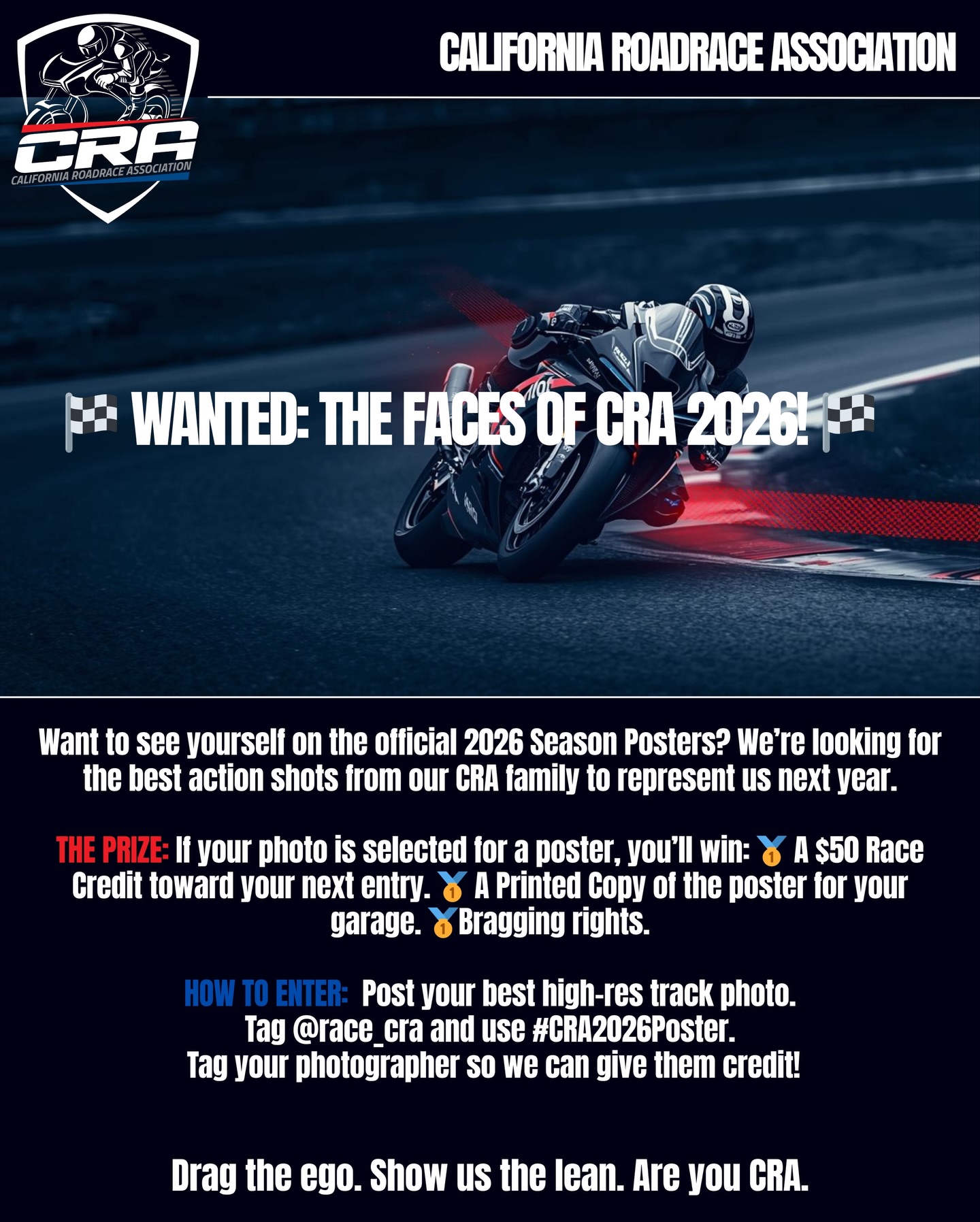 California - Your bike. Your moment. Our flyers. We’re picking riders ...