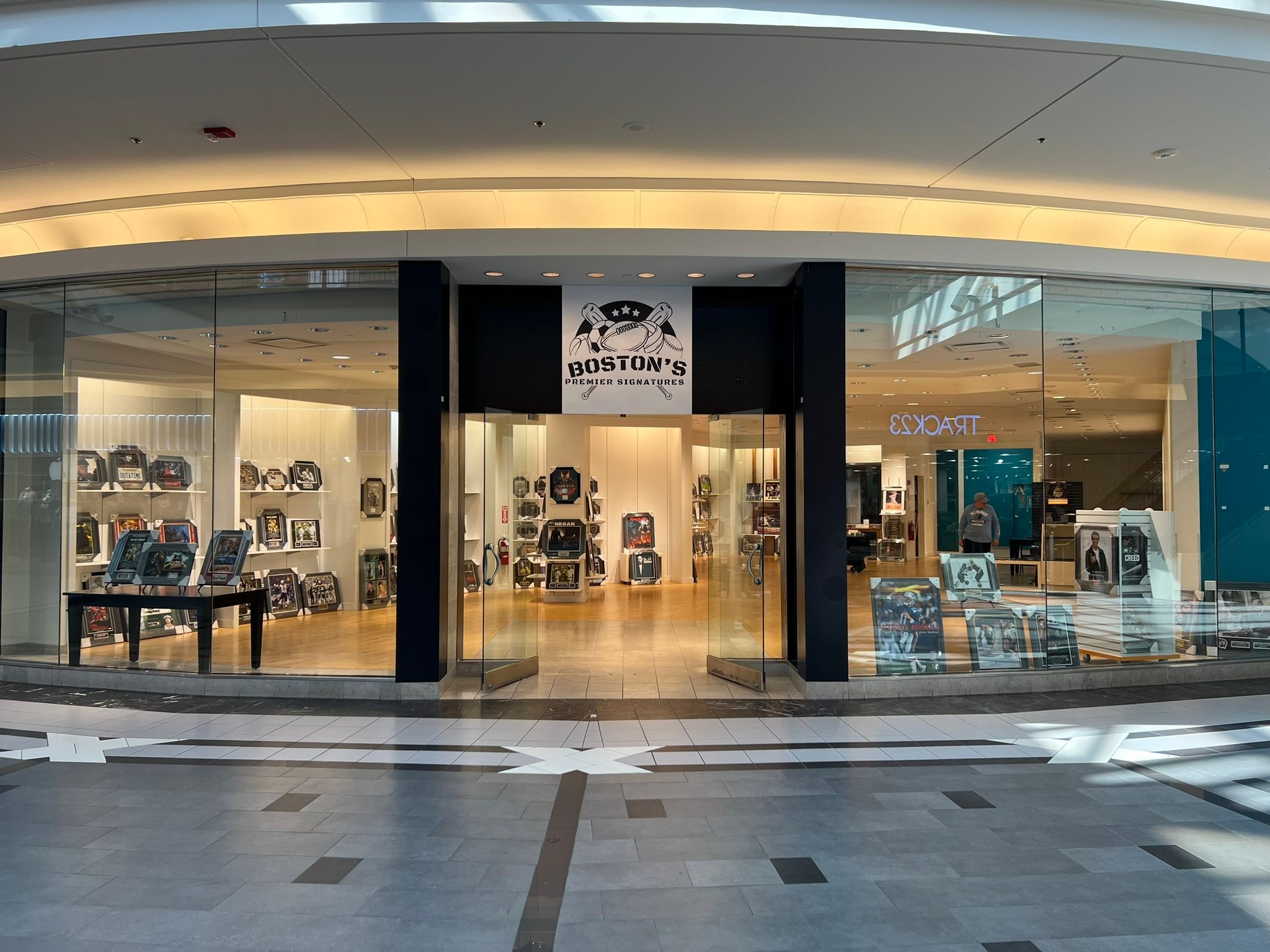 Buddy of mine is opening up a sports memorabilia store at the Solomon ...