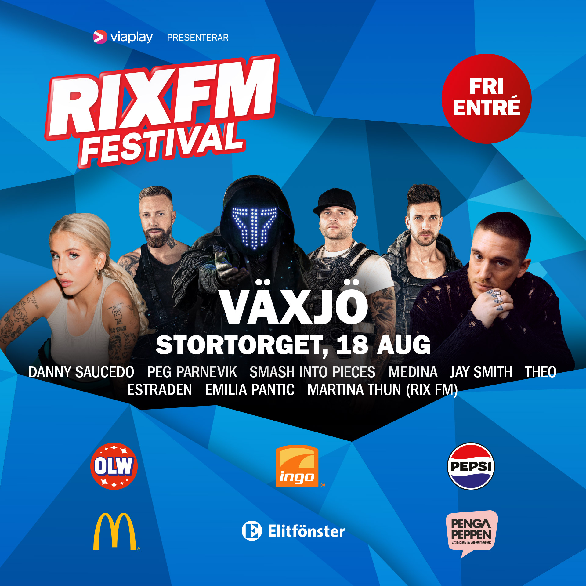 RIX FM Festival - Växjö