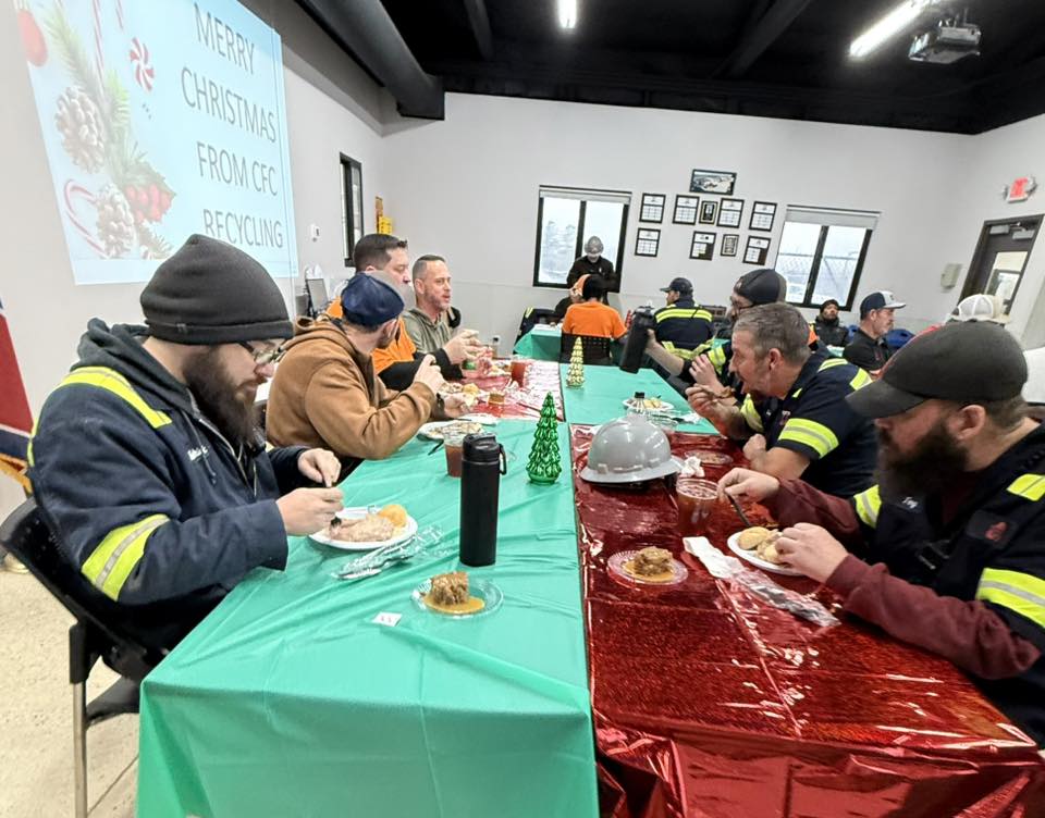 CFC - December Employee Lunch Every month, CFC Recycling loves showing ...