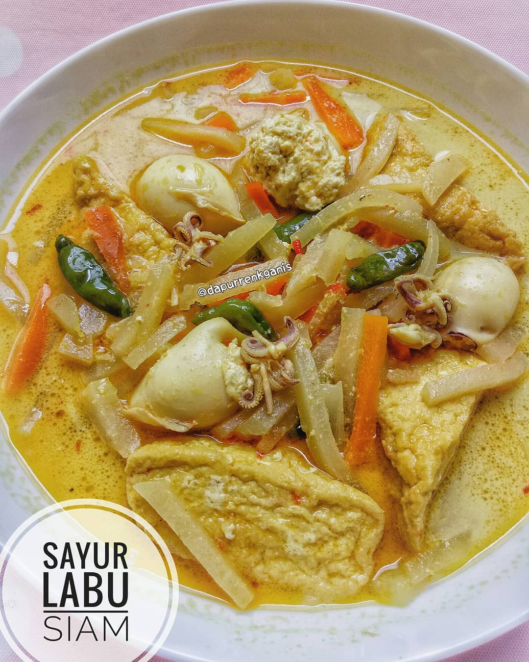 Resep - Sayur labu siam By: @purtirenkganis Bahan : 1/2buah labu siam ...