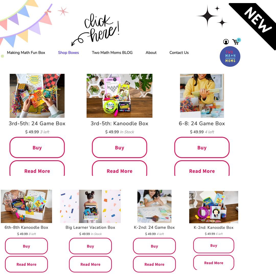 Making Math Fun - a math game subscription box | Chicago IL