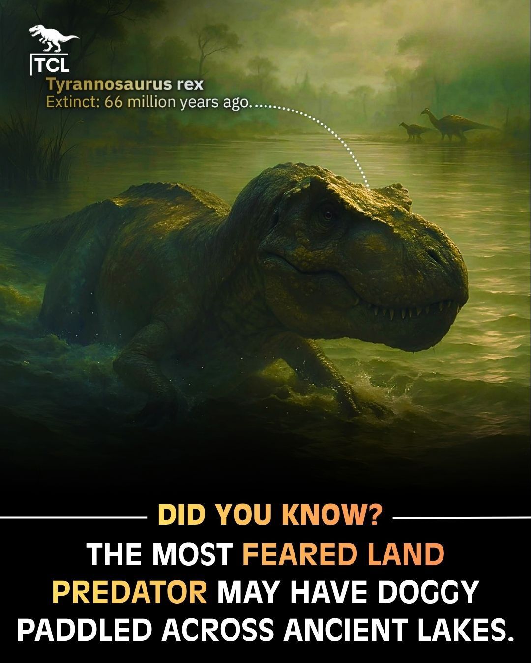 So is this how the Rebirth T-Rex swam? 開の代かに禁ぐことな内質で