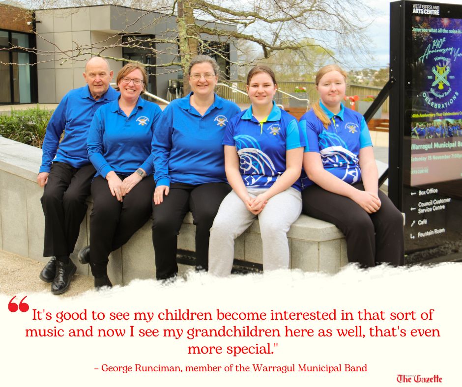 Meet the three-generations of... - Warragul Municipal Band | Facebook