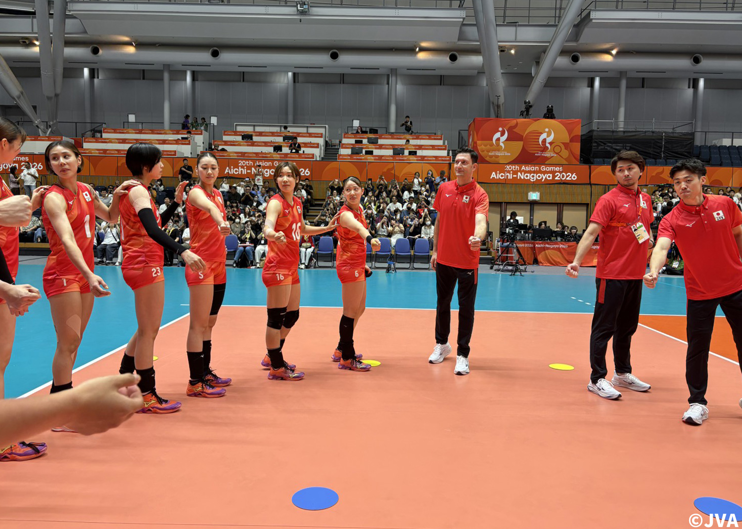 グッズ情報】 「応援ジャガードマフラータオル」の JAPAN VOLLEYBALL