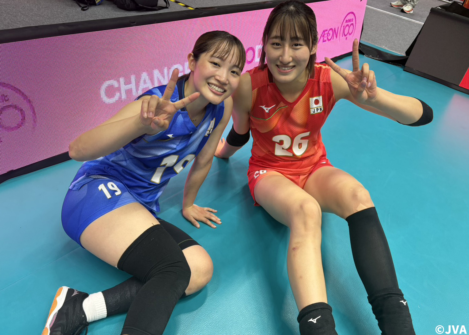 グッズ情報】 「応援ジャガードマフラータオル」の JAPAN VOLLEYBALL
