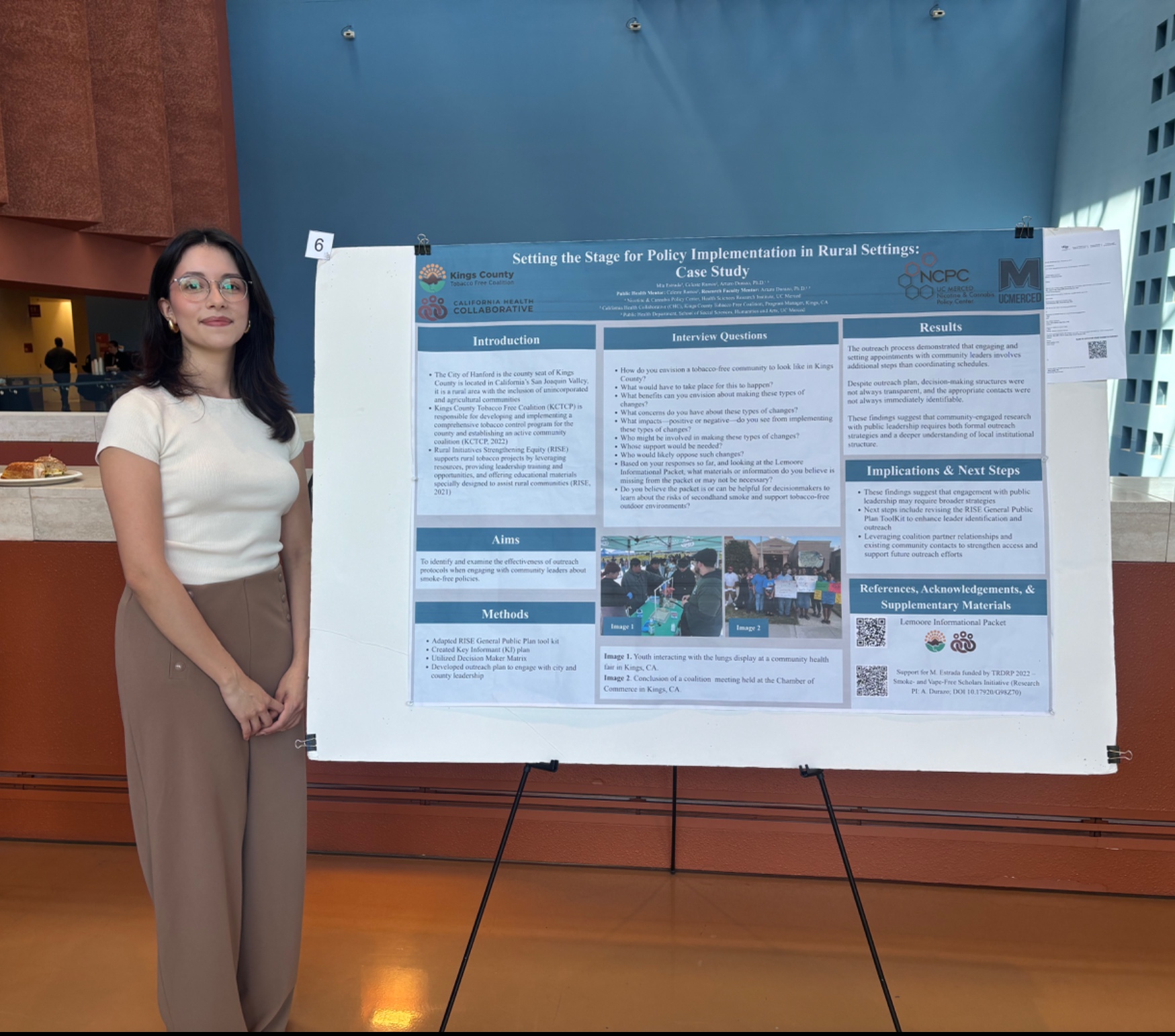 Some more photos of our NCPC Interns & Research Assistants presenting their tobacco  prevention and control-related work at UCSF Center for Tobacco Control  Research and Education Fellowship Program Annual Billion Lives Symposium