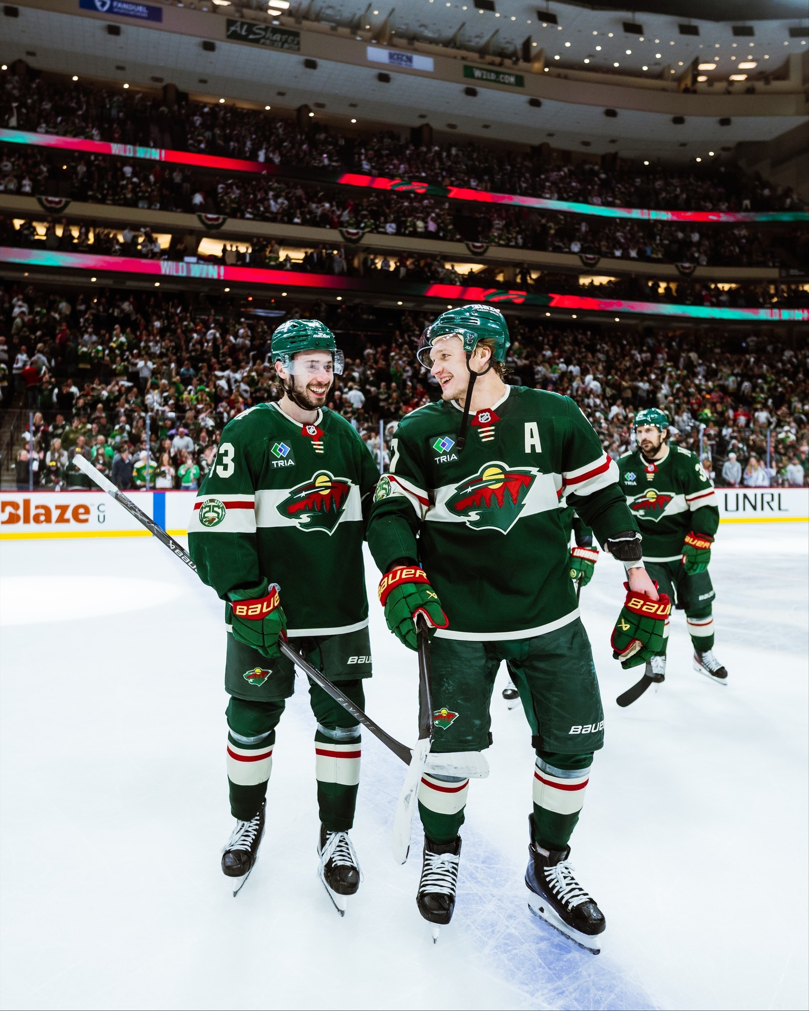 GOOD MORNING WILD FANS SAY IT BACK