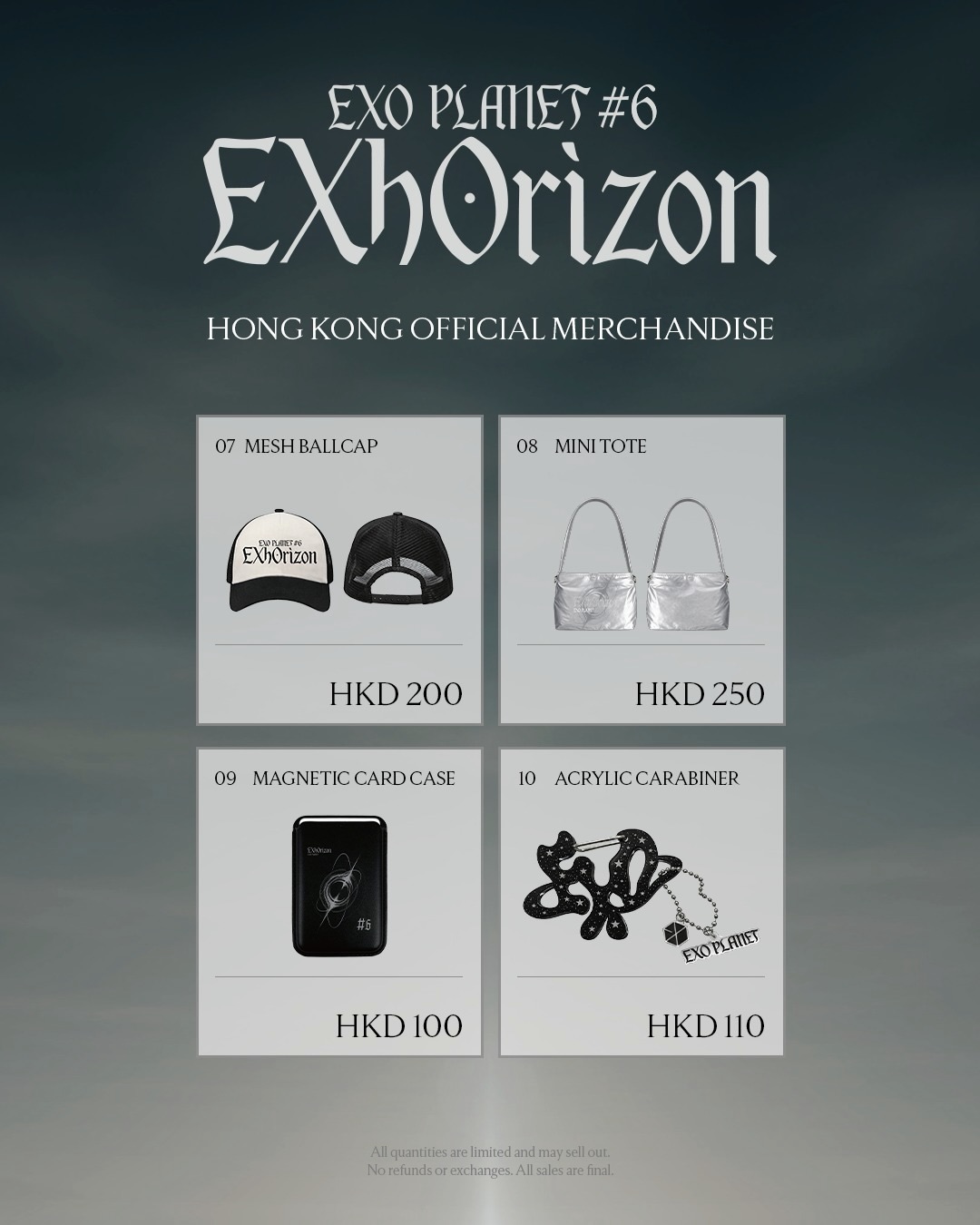 EXO PLANET #6 – EXhOrizon in HONG KONG 2026.06.13,14 (Sat,Sun) 6PM
