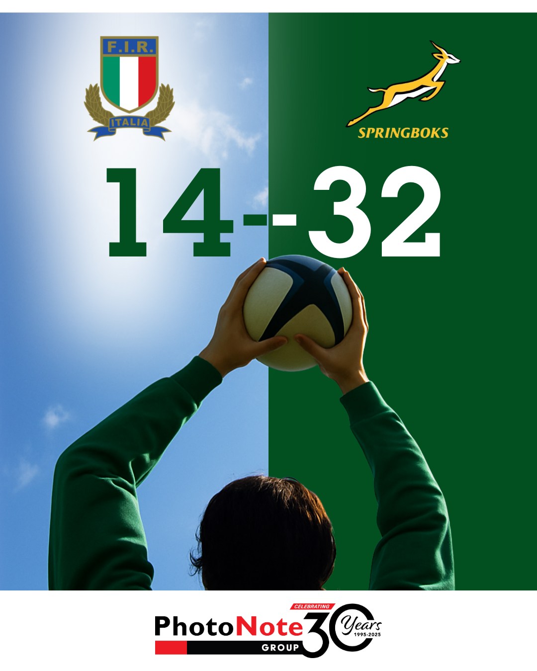 PhotoNote - Bokke for the win! What an incredible 32–14 game against ...