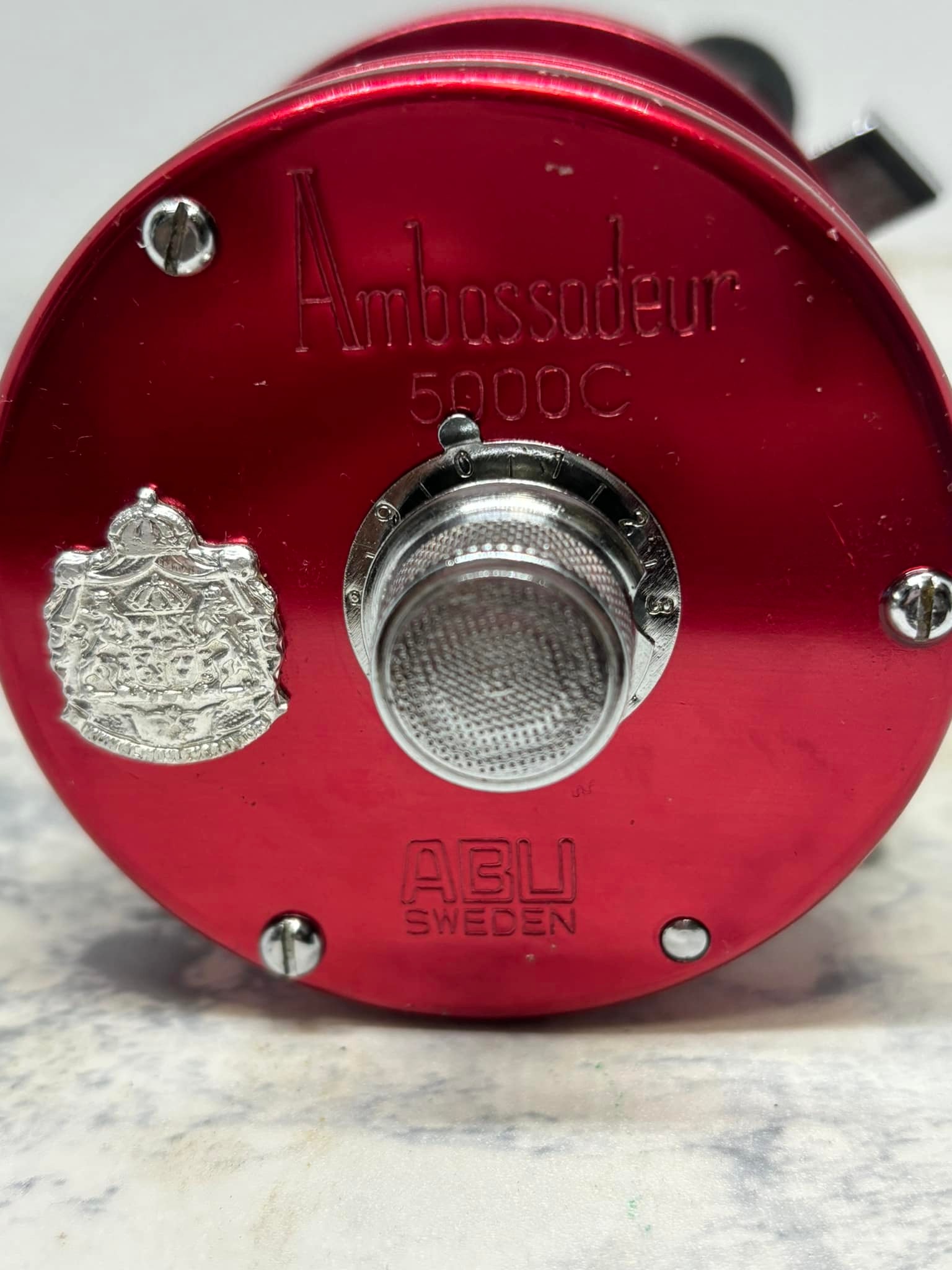 Abu classic REPLICA RED 5000C リール Abu Garcia 5000C Classic