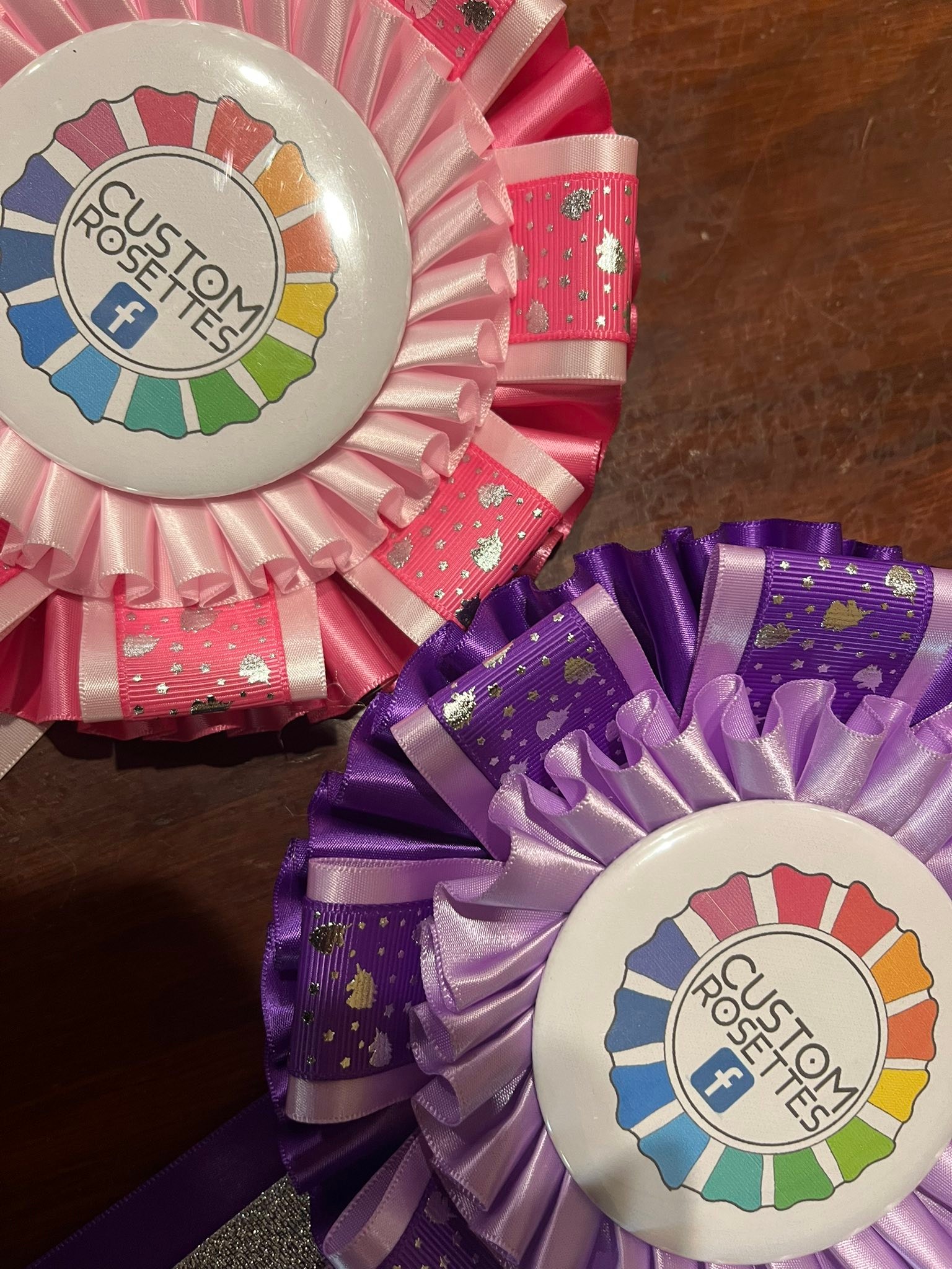 Custom Rosettes
